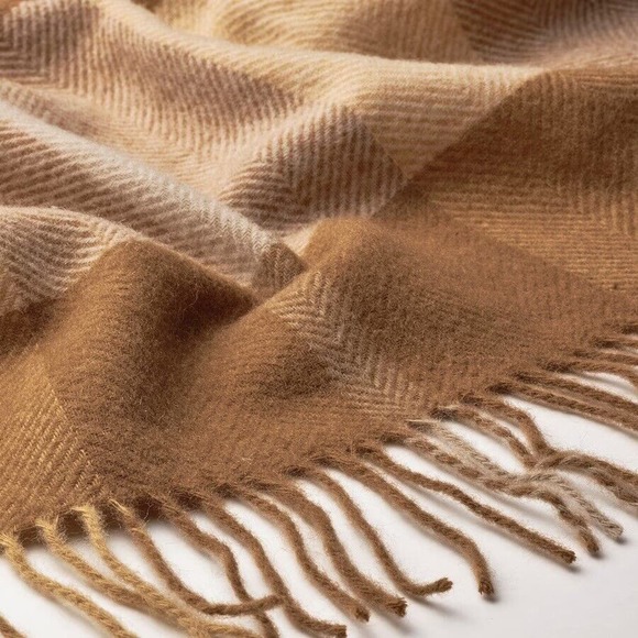 IKEA MYRULL Throw, Light Brown, 51"x67" (505.634.84) NEW - Picture 2 of 4